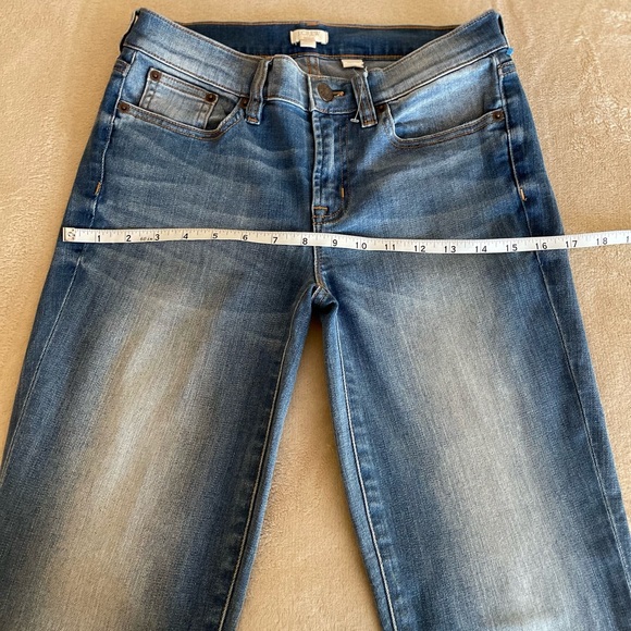 J. Crew Slim Light Wash Skinny Jeans - Size 26x30 - Picture 8 of 12